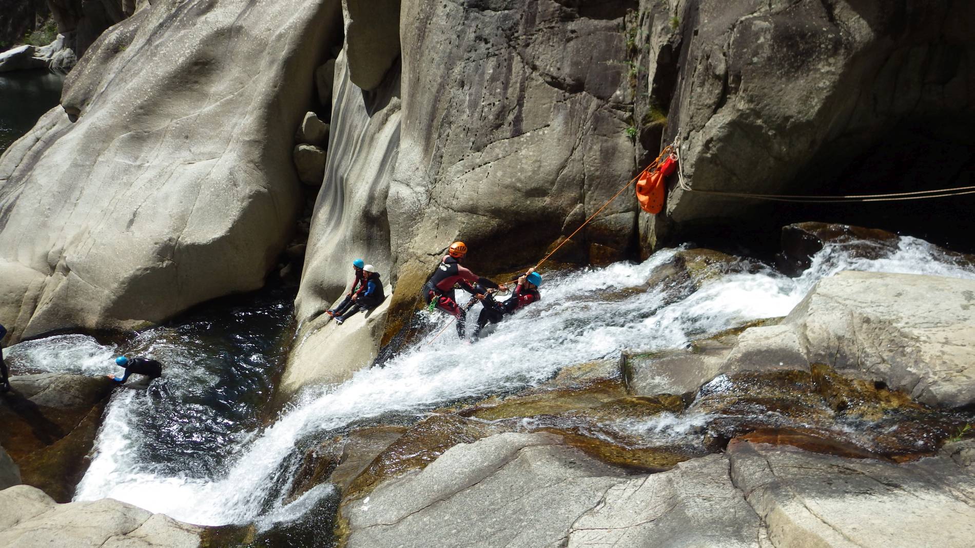 Haut chassezac canyoning Ardèche