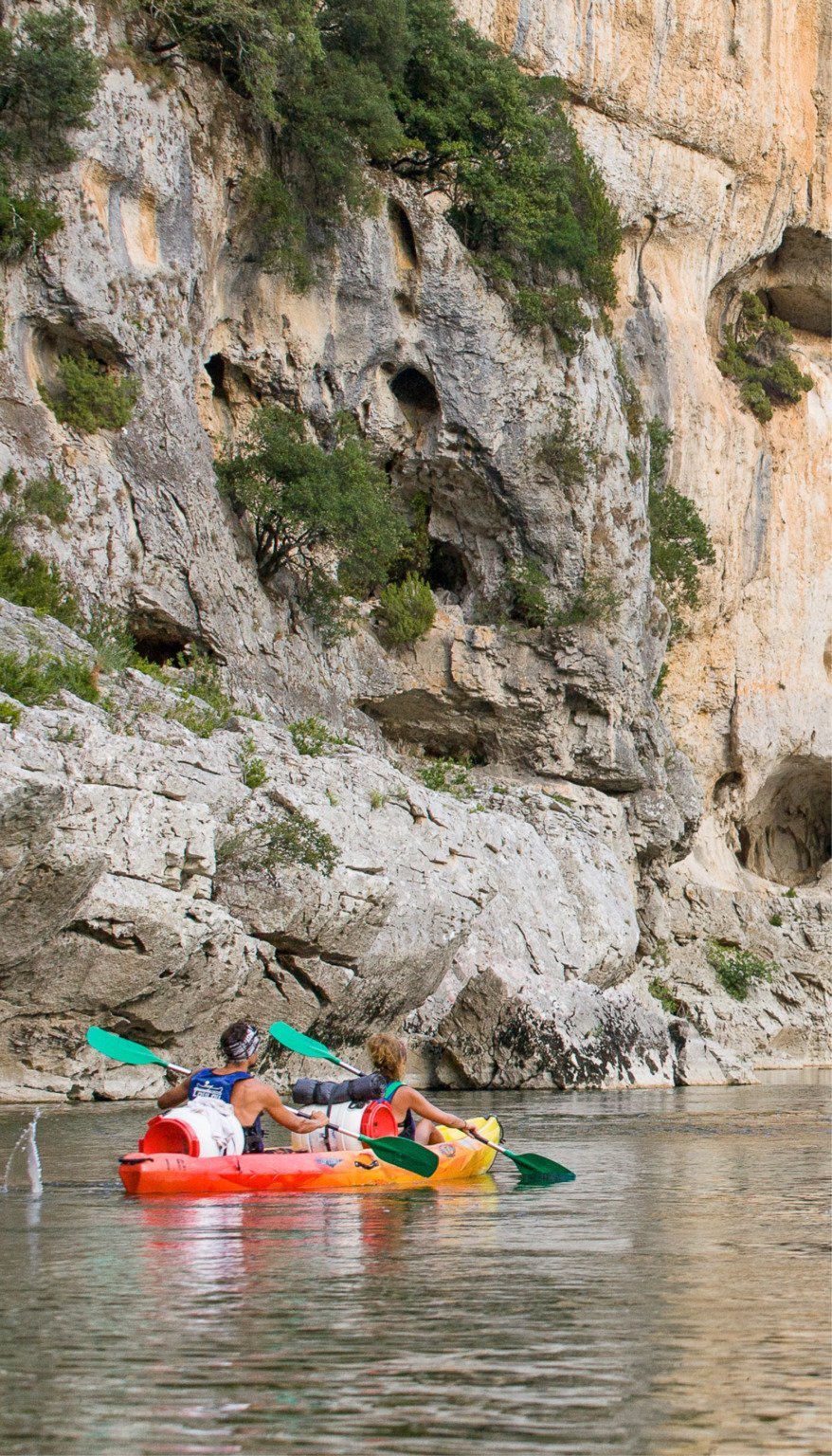 Location canoë kayak à VallonPontd'Arc La Vernède