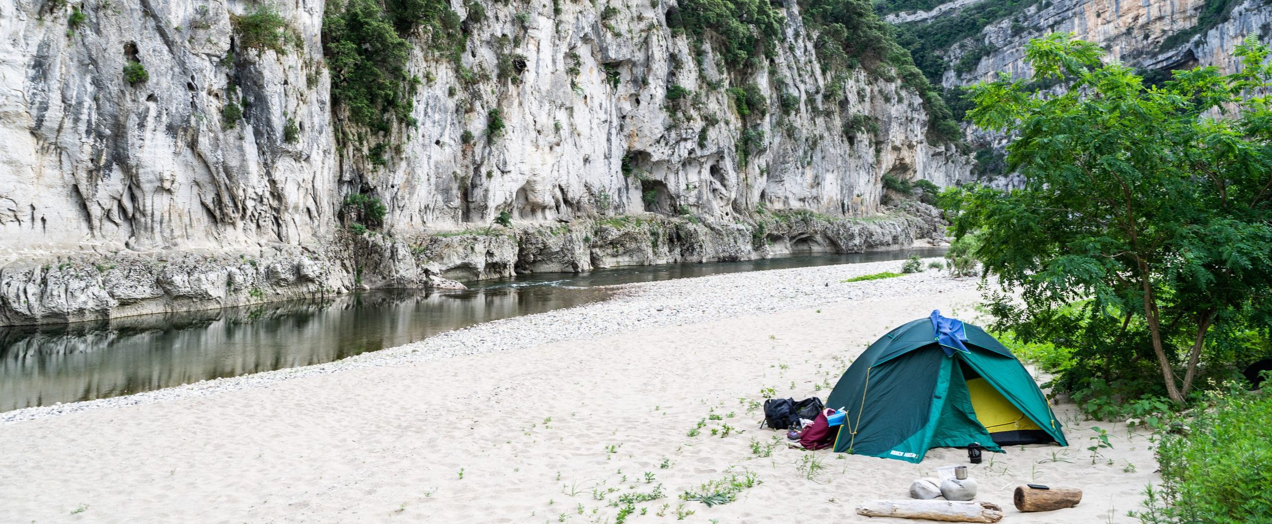 bivouac gorges ardèche