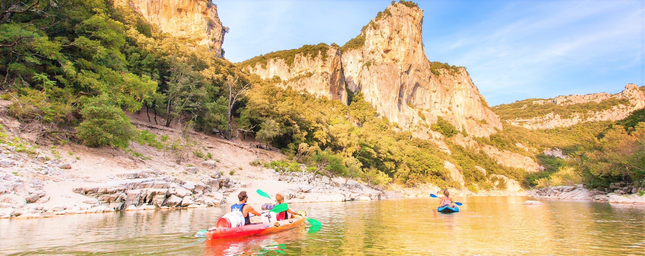24km canoe ardèche